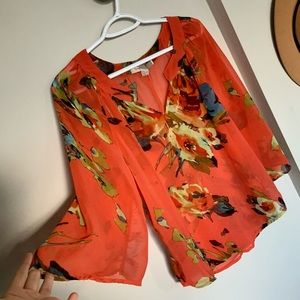 Flowy Floral Blouse